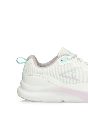 Tenis Deportivos Para Mujer Power Blanco-Lila Raider Xtra
