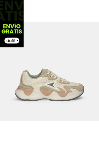 Tenis Deportivos Para Mujer Power Multicolor Xoeta Power
