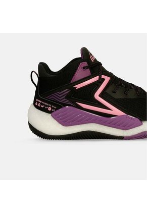 Tenis Deportivos Negro-Morado Power Xorise+300 Evo Clutch Mujer
