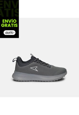 Tenis Deportivos Para Hombre Power Gris Primetime Power