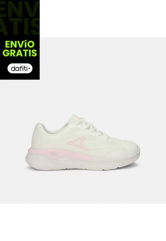 Tenis Deportivos Para Mujer Power Blanco Power