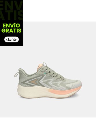 Tenis Deportivos Para Mujer Power Beige Power