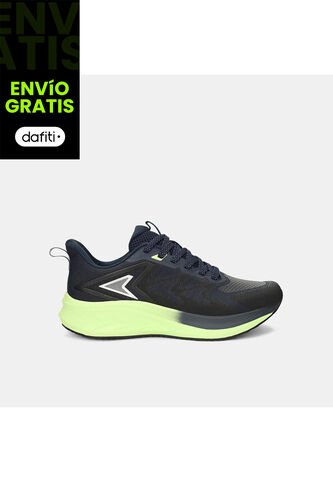 Tenis Deportivos Para Hombre Power Verde Pasto Spectre Power