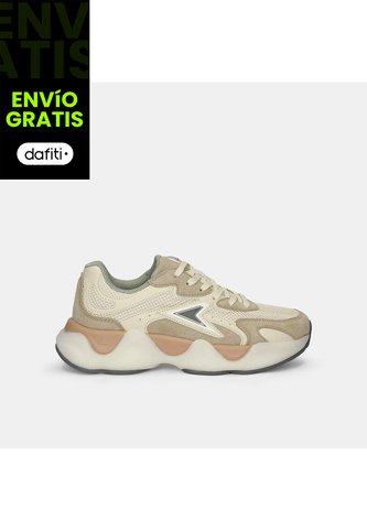 Tenis Deportivos Para Mujer Power Multicolor Xoeta Power