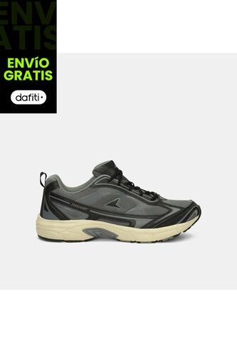 Tenis Deportivos Para Hombre Power Gris Zeta Relic Power