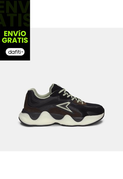 Tenis Deportivos Para Hombre Power Negro Xozeta