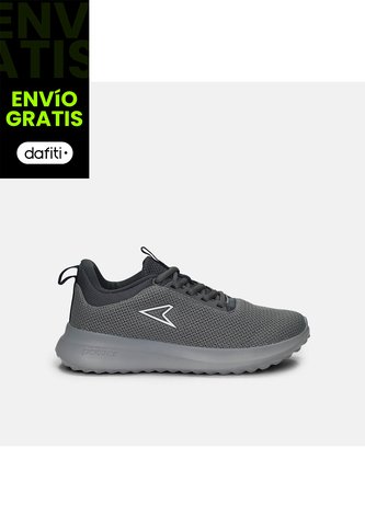 Tenis Deportivos Para Hombre Power Gris Primetime Power