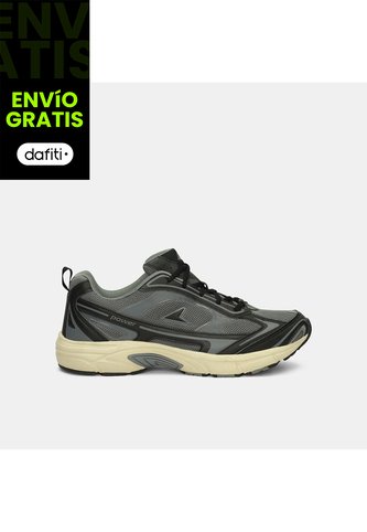 Tenis Deportivos Para Hombre Power Gris Zeta Relic Power