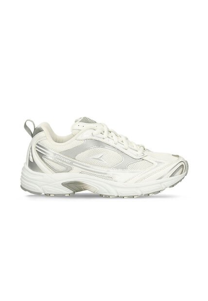 Tenis Deportivos Para Mujer Power Beige-Azul Zeta Relic