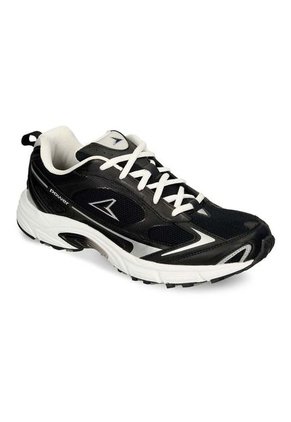 Tenis Deportivos Negro-Gris Power Zeta Relic Hombre