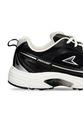 Tenis Deportivos Negro-Gris Power Zeta Relic Hombre