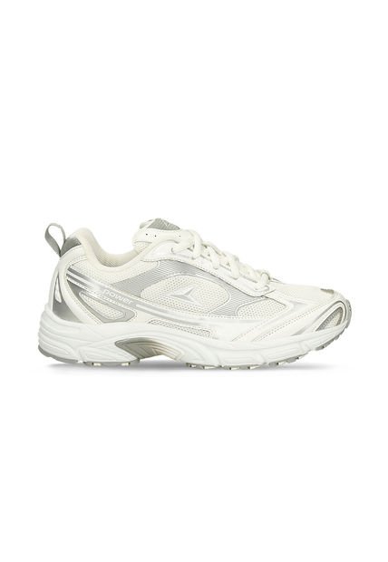 Tenis Deportivos Para Mujer Power Beige-Azul Zeta Relic