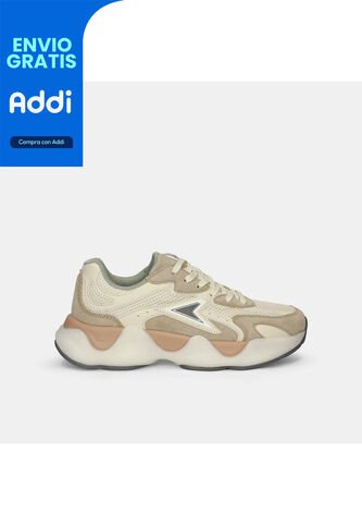 Tenis Deportivos Para Mujer Power Multicolor Xoeta Power