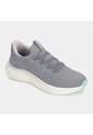 Tenis Deportivos Para Mujer Power Gris Onda de Power