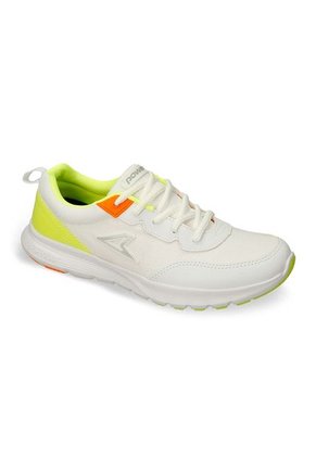 Tenis Deportivos Blanco-Verde Power Dixie Wave Hombre