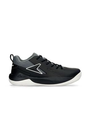 Tenis Deportivos Negro-Gris Power Basketball Hombre