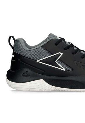 Tenis Deportivos Negro-Gris Power Basketball Hombre