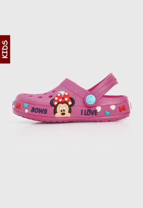 Playera Fucsia-Celeste Premium To Walk Kids Minnie Mouse