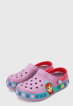 Playera Lila-Azul Premium To Walk Kids Frozen Disney