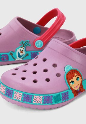 Playera Lila-Azul Premium To Walk Kids Frozen Disney