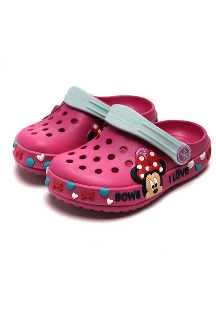 Playera Fucsia-Multicolor Premium To Walk Kids Minnie Disney