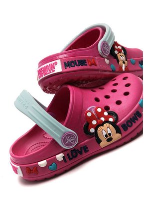 Playera Fucsia-Multicolor Premium To Walk Kids Minnie Disney