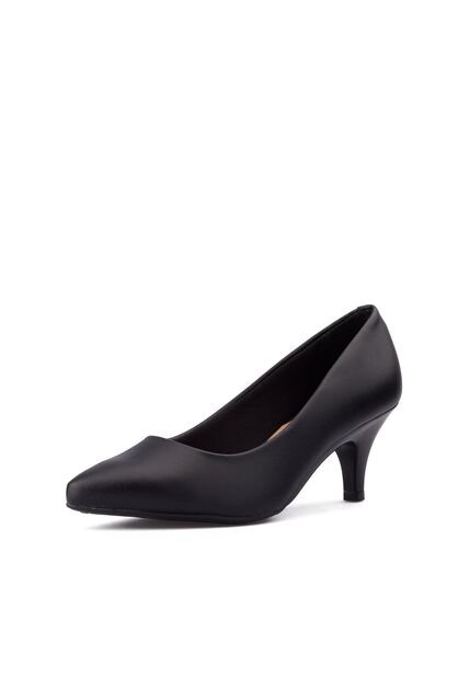 Price Shoes Tacon Puntudo Para Mujer 0224076-1350-1NEGRO