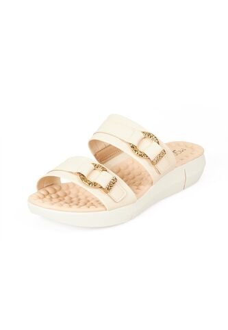 Price Shoes Sandalia Confort Para Mujer 0227142-142CREMA Price Shoes