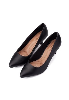Price Shoes Tacon Puntudo Para Mujer 0224076-1350-1NEGRO
