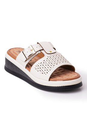Priceshoes Sandalia Confort Para Mujer 6925544TALCO