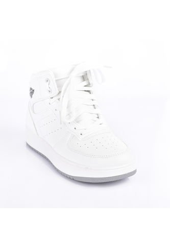 Price Shoes Tenis Moda Mujeres 702AFH03BLANCO Price Shoes