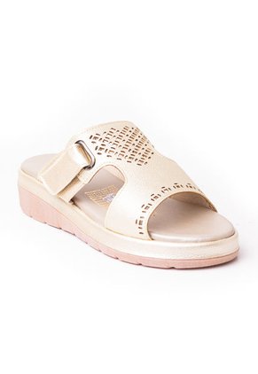Price Shoes Sandalia Confort Para Mujer 6029247CHAMPANA