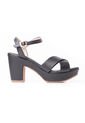 Price Shoes Sandalia Tacon Para Mujer 462JC011NEGRO de Price Shoes