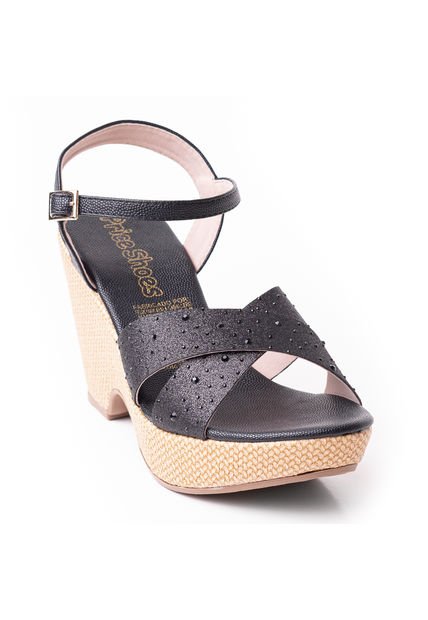 Price Shoes Plataforma Para Mujer 382005NEGRO