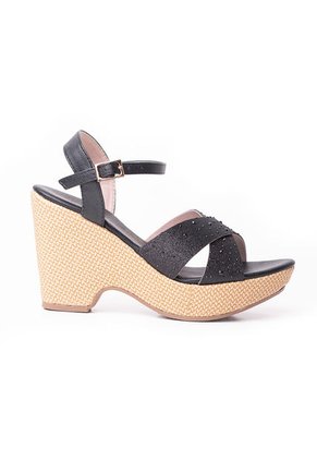 Price Shoes Plataforma Para Mujer 382005NEGRO