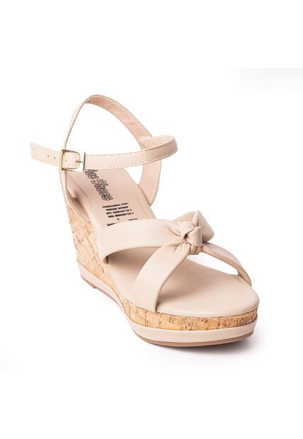 Price Shoes Sandalia Plataforma Para Mujer 462JC016BEIGE