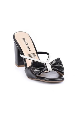 Price Shoes Tacon Bajo Elegante Mujer 962CR85NEGRO Price Shoes