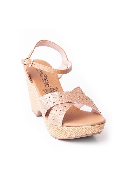 Price Shoes Plataforma Para Mujer 382005AMARETTO