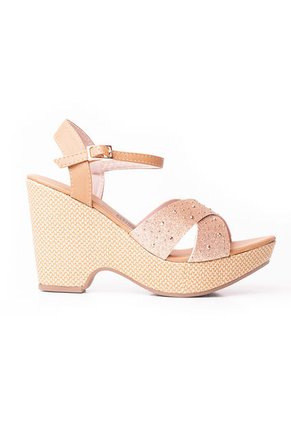 Price Shoes Plataforma Para Mujer 382005AMARETTO