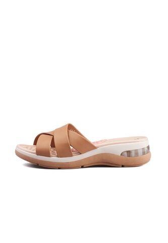 Price Shoes Sandalia Confort Para Mujer 0227183-100CAMEL Price Shoes