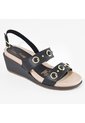 Price Shoes Sandalias Elegantes Mujer 4424002NEGRO de Price Shoes
