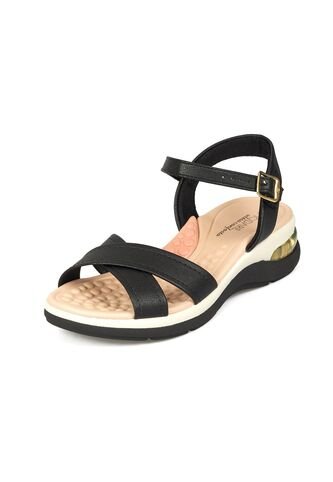 Price Shoes Sandalia Confort Para Mujer 0227183-103NEGRO Price Shoes
