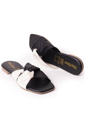 Price Shoes Sandalia Plana Para Mujer 462JC017NEGRO