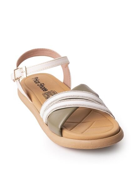 Price Shoes Sandalias Confort Para Mujer 412F-007TALCO