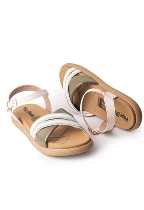 Price Shoes Sandalias Confort Para Mujer 412F-007TALCO