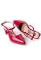Price Shoes Tacon Bajo Para Mujer 4822506ROJO de Price Shoes