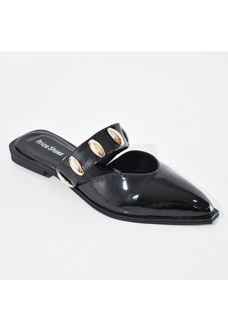 Price Shoes Sandalias Tipo Mule Para Mujer 182MS268NEGRO Price Shoes