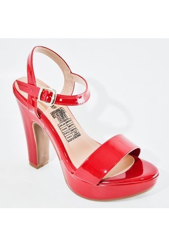 Price Shoes Tacones Charol Para Mujer 182FL881ROJO Price Shoes