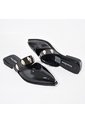 Price Shoes Sandalias Tipo Mule Para Mujer 182MS268NEGRO de Price Shoes