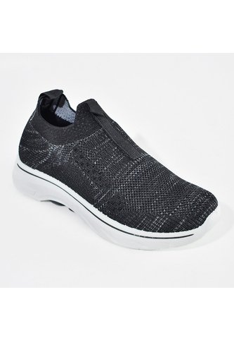 Price Shoes Tenis Urbanos Mujer Slip-on 202WN47-BNEGRO Price Shoes